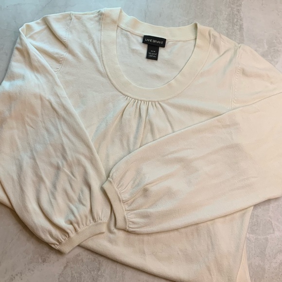 Lane Bryant Women’s Sweater Winter White Color. - Picture 5 of 5